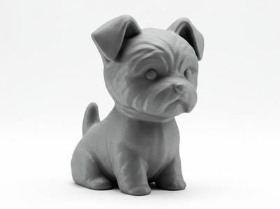 Mini Cute Yorkshire Terrier Figurine
