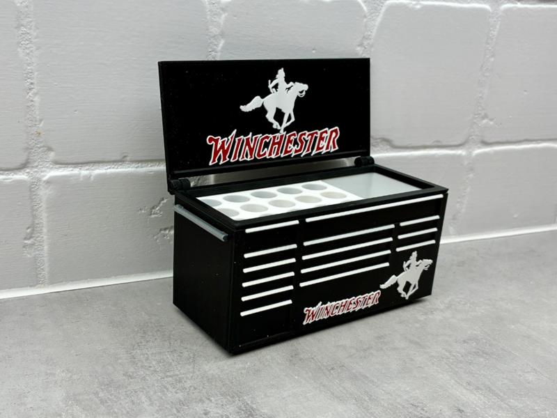 Winchester inspired gun rifle desk toolbox pen