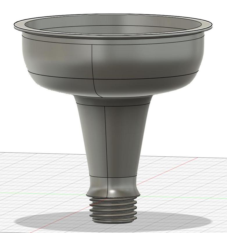 Yamaha Waverunner MR1 Oil Funnel with Grate