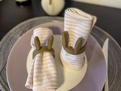 Bunny napkin rings – Perfect for Easter!