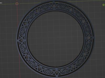 Circle Ornament 