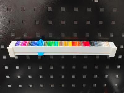 Pegboard Filament Swatch Holder Accessory