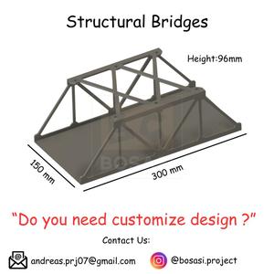 Strucktural bridges for your makets projects