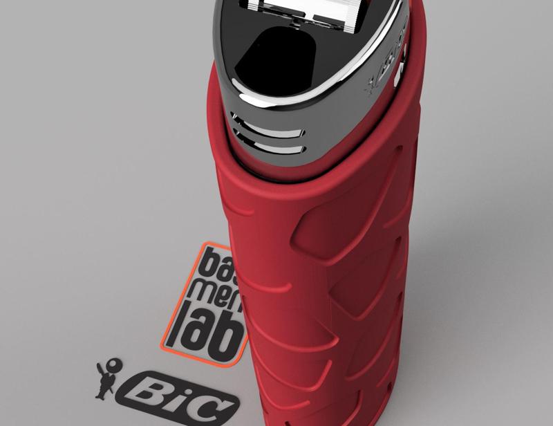 BIC Lighter Sleeve Cover - Studio 8 - Cover accendino BIC - Voronoi Design