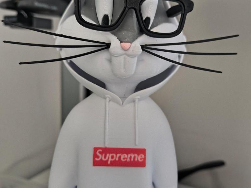 Logo Supreme per Bugs Bunny Urban
