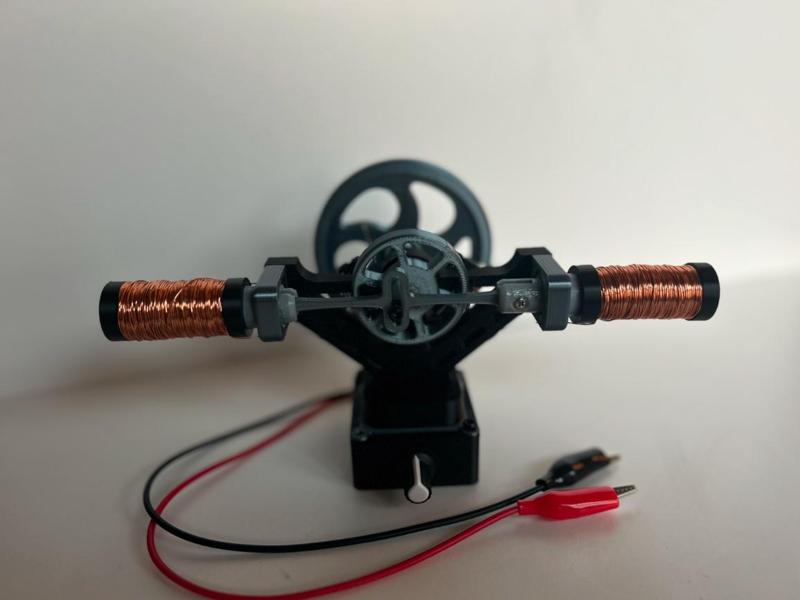 Working Solenoid Engine Electric| Twin Cylinder