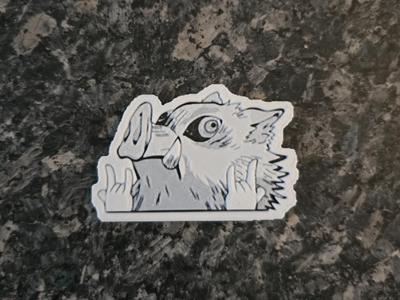 Sticker Inosuke Demon Slayer 