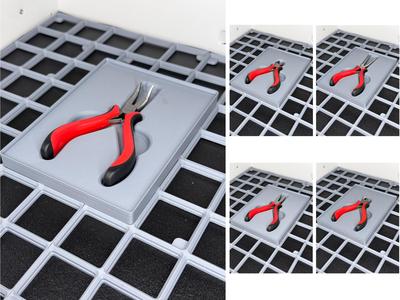 Gridfinity Pittsburgh Precision Plier Set Trays