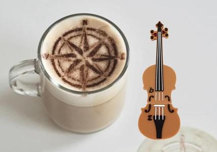 COMPASS - coffee stencil