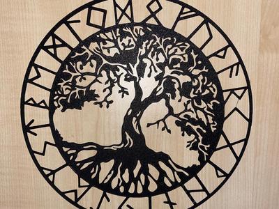 Viking Tree of Life Wall Decor