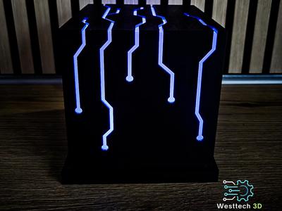 Modern Cube Lamp