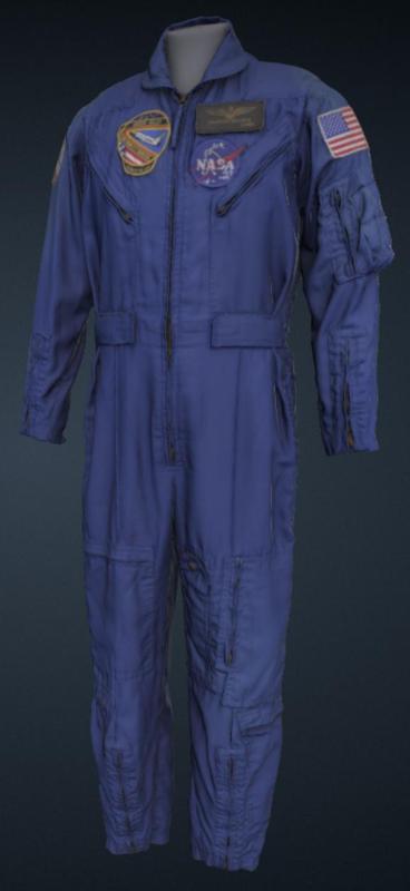 Flight suit worn by Charles F. Bolden during his first spaceflight