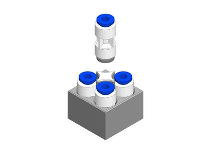 [BaBo] insert PTFE connector 1x1
