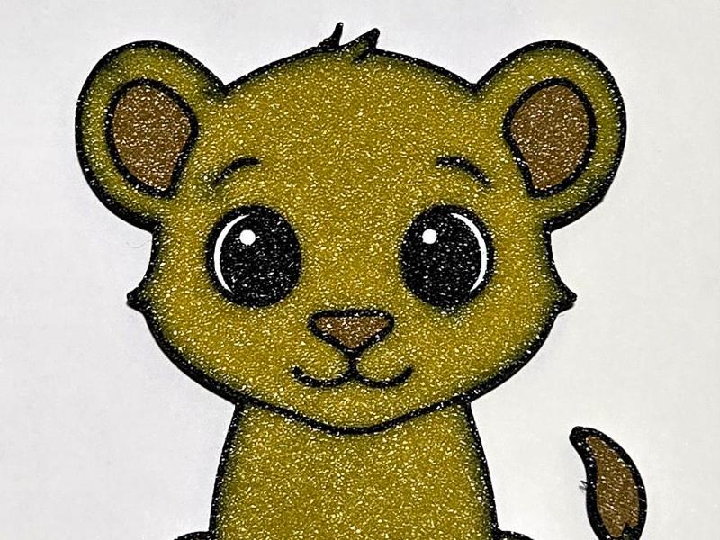 Baby lion 2D