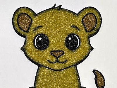 Baby lion 2D
