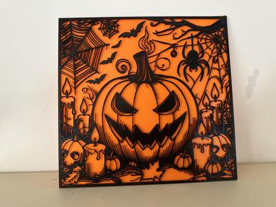 halloween painting