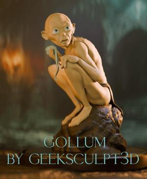 Gollum Sculpture – Lord of the Rings Collectible