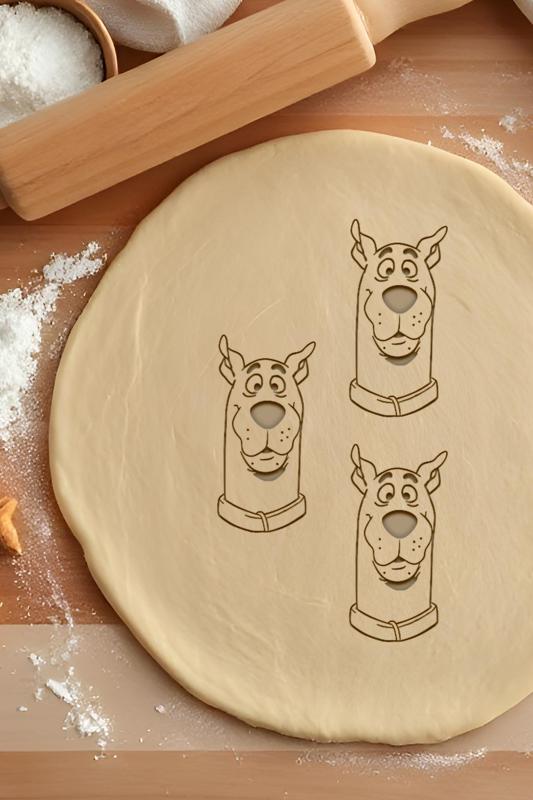 Scooby Doo Cookie Cutter, Biscuit Cutter