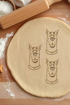 Scooby Doo Cookie Cutter, Biscuit Cutter