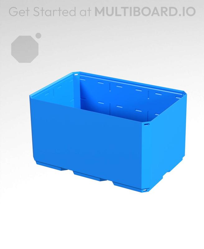 3x2x1.5 - Simple Walls - Multibin Shell
