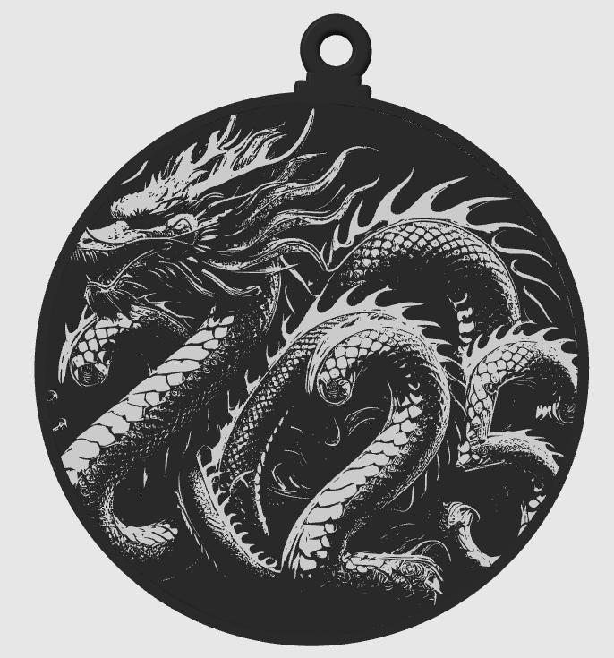 Dragon Ornament 2025