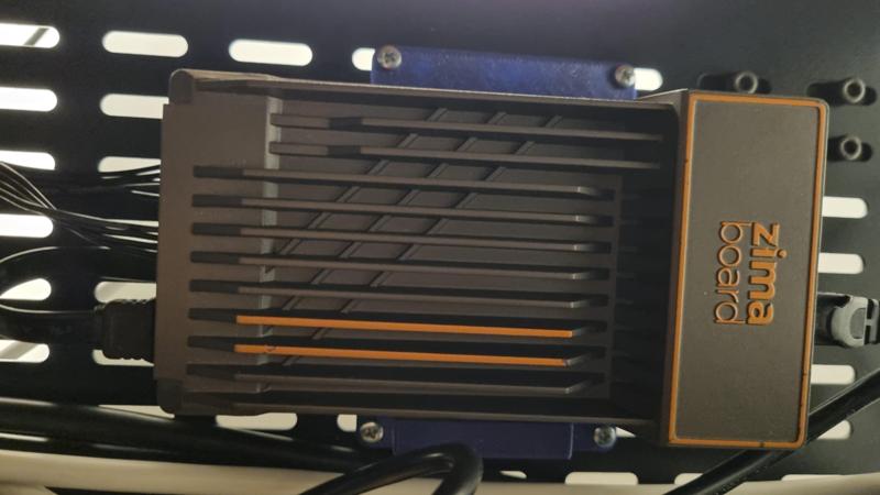 Zimaboard underdesk organizer grid