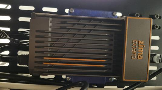 Zimaboard underdesk organizer grid