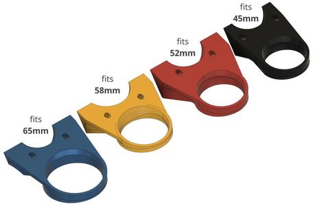 SprayCan Holders for Wall/Panel