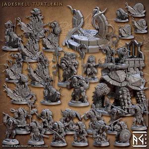 Jadeshell Turtlekin (Complete Set - 58)