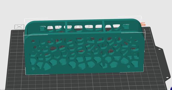 Triple Remote Holder for Honeycomb Storage Wall (HSW)