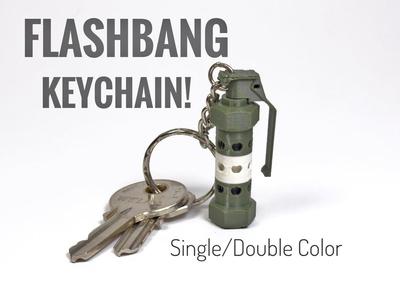 Flashbang Grenade Keychain