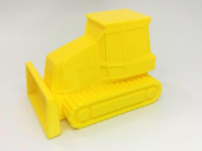 Low Poly Bulldozer