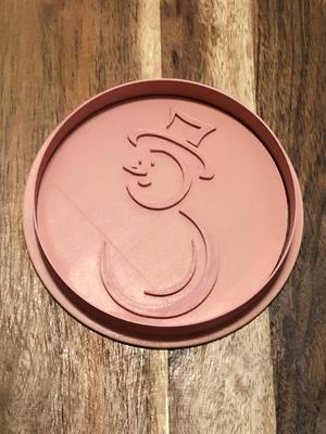 Christmas Elements - Snowman Cookie Cutters and Stamps