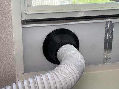 Window Hose Exhaust Adapter for xTool F1