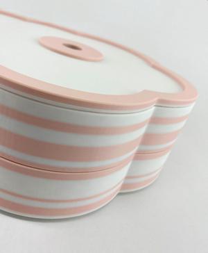 Ume L40 Stacking Containers Bathroom Organizers Cherry Blossom