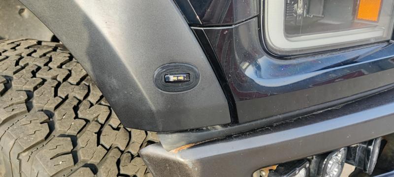 Swelight 13030S Ford Raptor position light mounting bracket
