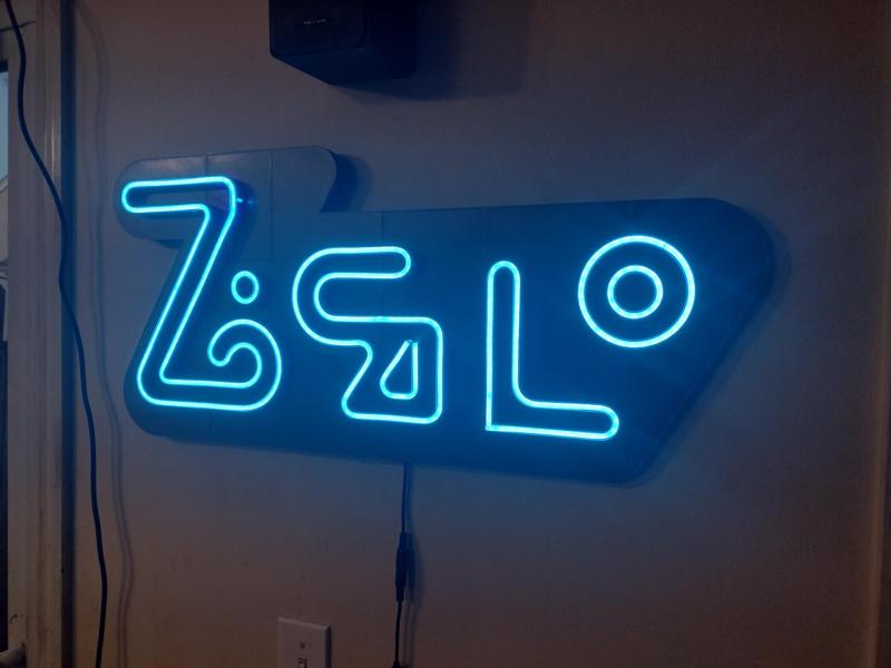 Zócalo Neon Sign (From Babylon 5)