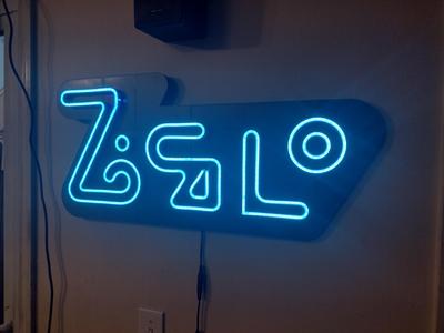 Zócalo Neon Sign (From Babylon 5)