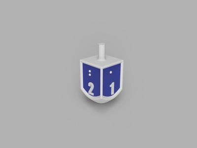Dreidel Dice