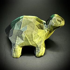 Turtle Low Poly Figurine (no supports)
