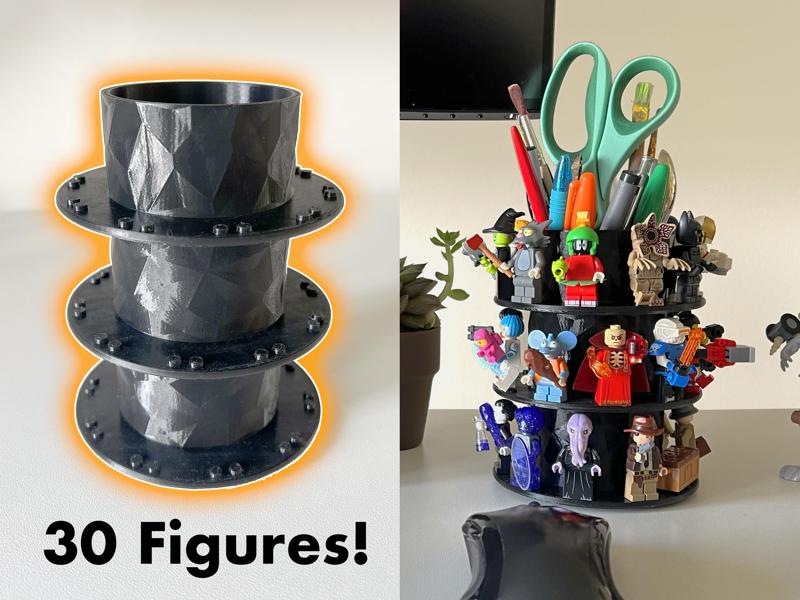 LEGO MiniFigure Pencil Holder