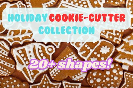 Holiday Cookie Cutter Collection - 20+ Designs!