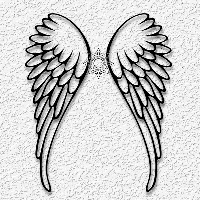 angel wings wall art heavenly decor