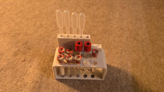 3ML Test Tube & Pipette Holder