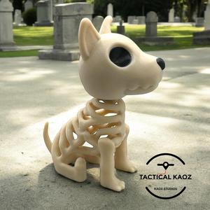  Spooky Skeleton Dog – 3D Printable Halloween Pet