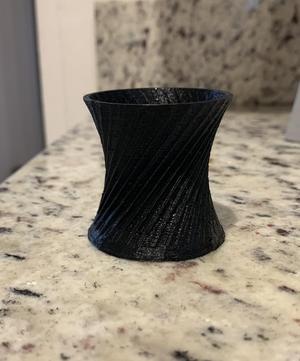 Twisted Minimalist Plant Pot