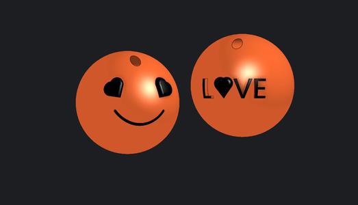 ownMade - Love Emoji Smiley Keychain