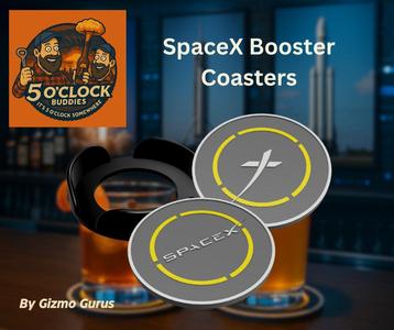 SpaceX Booster Coasters