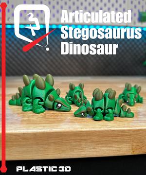 Articulated Stegosaurus Dinosaur