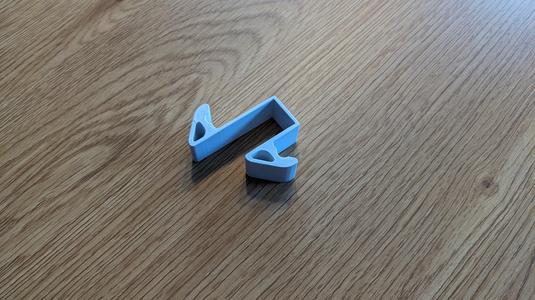 Cabinet door hook